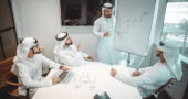 Arabic business team in the office